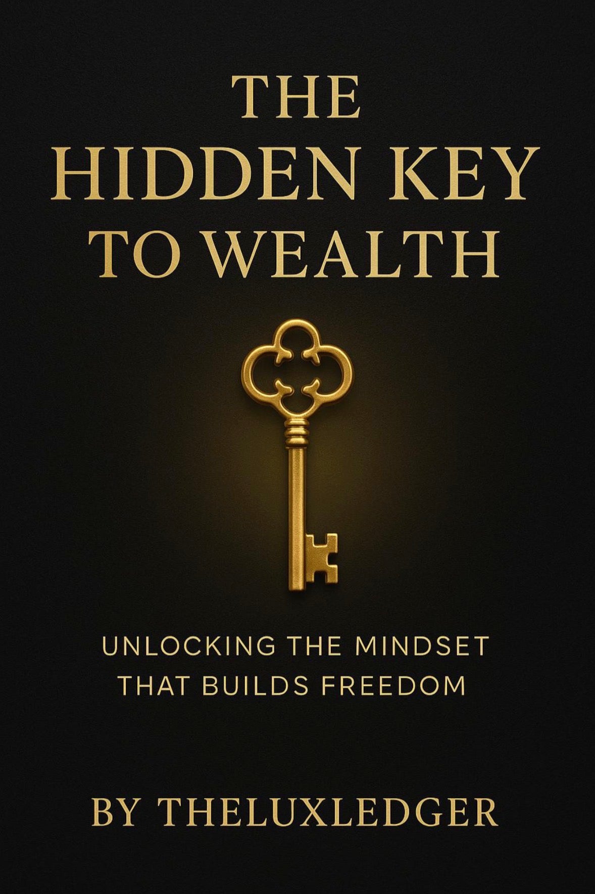 THE HIDDEN KEY TO WEALTH  Master the mindset that actually keeps money not just makes it.
